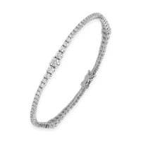 Bracciale Namuri Donna DEGRADE in Oro bianco 2.55 Ct BR-DEG10 - BR-DEG10